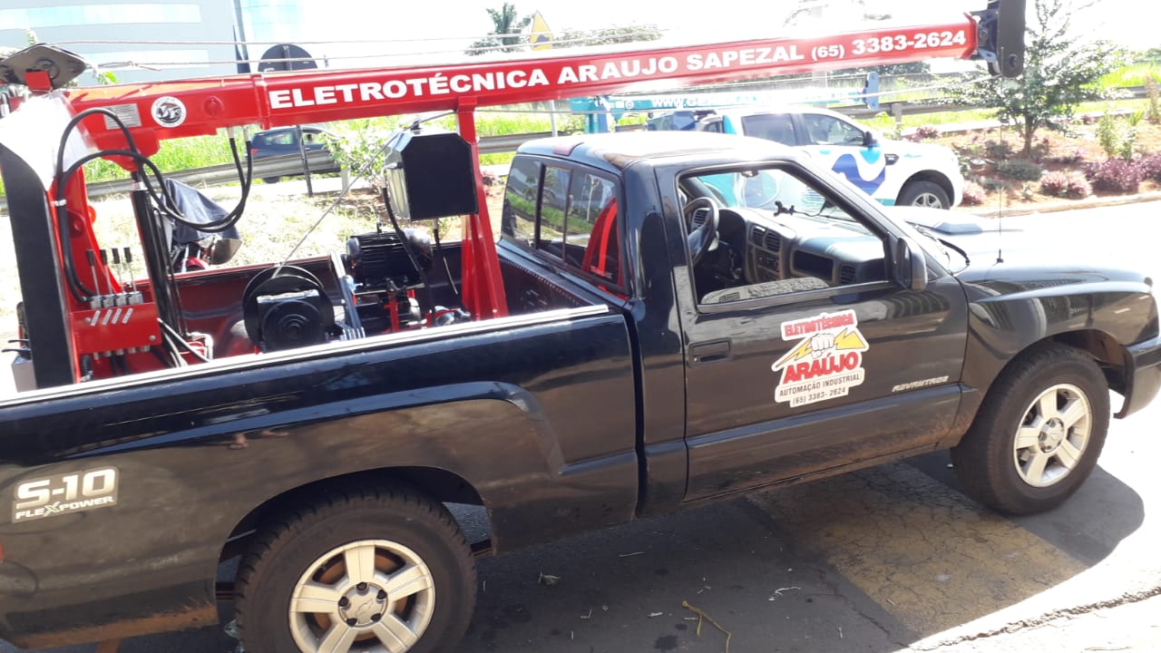 S-10 Flex Power 2010 Guinchos JF para Eletrotécnica Araújo Sapezal